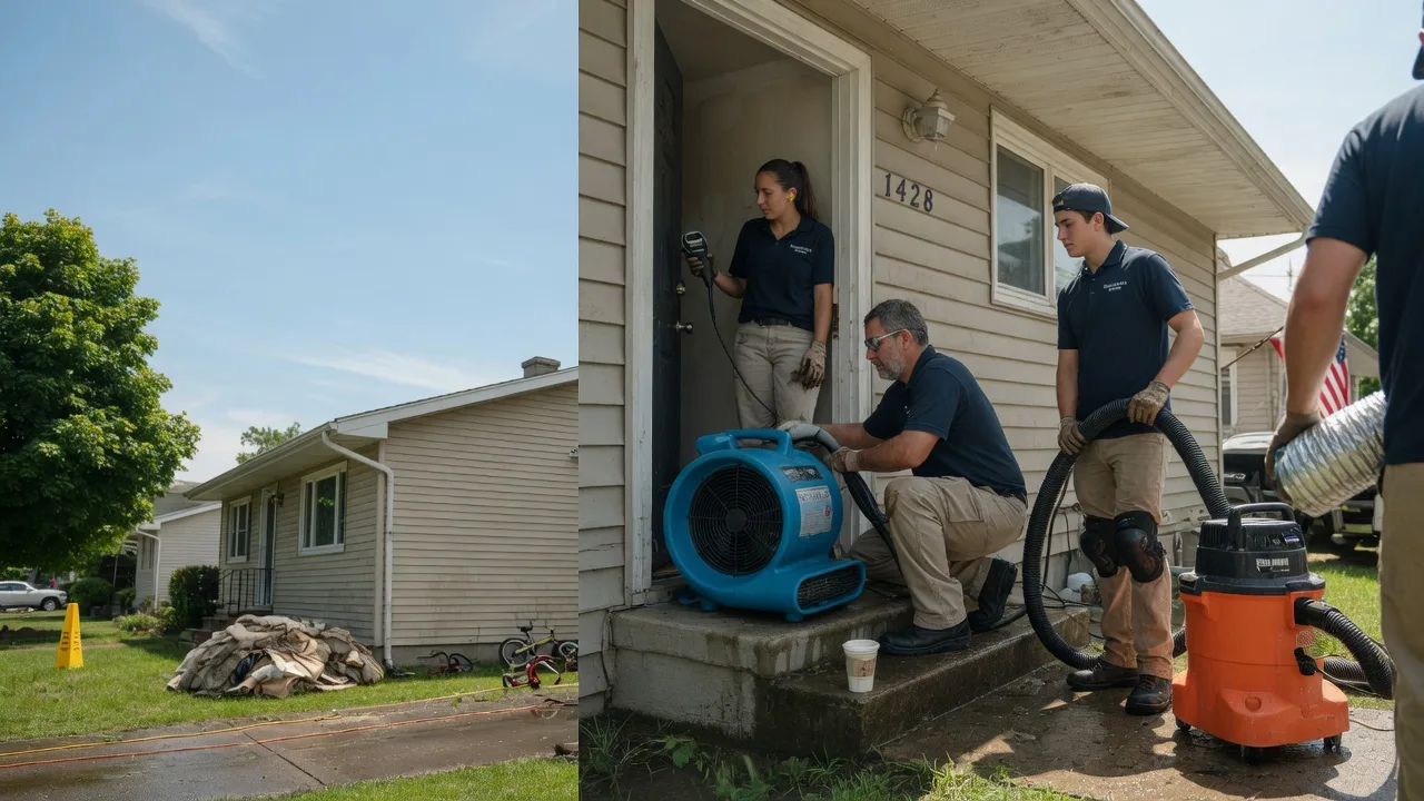 Water Damage Restoration in Metamora, MI near me